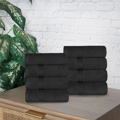 Superior Warm And Absorbent Cotton Assorted 8-piece Hand Towel Set