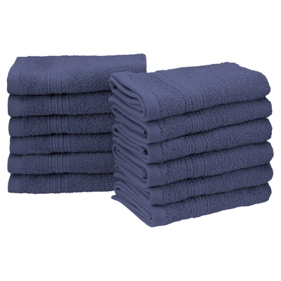 Superior Eco-friendly Ringspun Cotton Modern Absorbent 12-piece Face Towel Set
