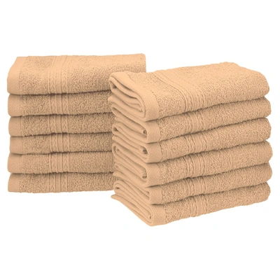 Superior Eco-friendly Ringspun Cotton Modern Absorbent 12-piece Face Towel Set