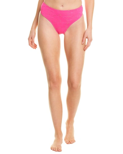Shop Frankies Jasper Bikini Bottom In Pink