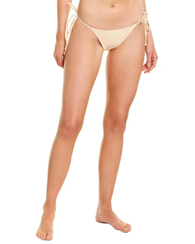 Shop Sportsillustrated Swim Sports Illustrated Swim String Bikini Bottom In Brown