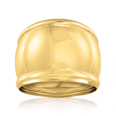 Shop Ross-simons Italian 14kt Yellow Gold Ring