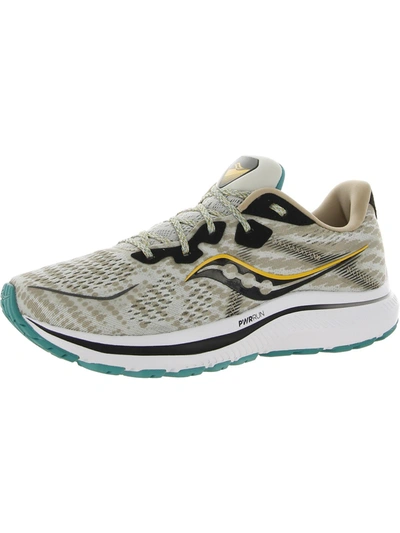 Shop Saucony Omni 20 Mens Flats Fitness Running Shoes In Multi