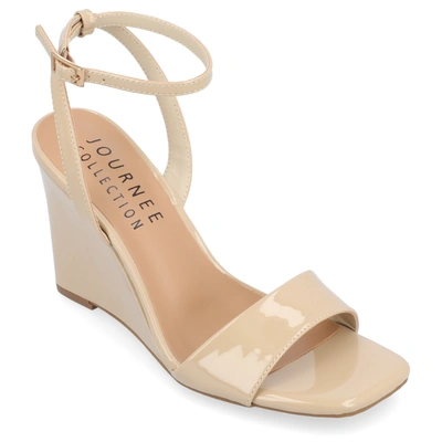 Journee Collection Tru Comfort Foam Konna Wedge Sandal In Brown