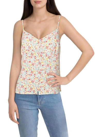 Shop Bb Dakota Day Of Flower Lives Womens Floral Crepe Cami In White