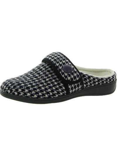 Shop Vionic Carlin Womens Quilted Slip On Mule Slippers In Multi