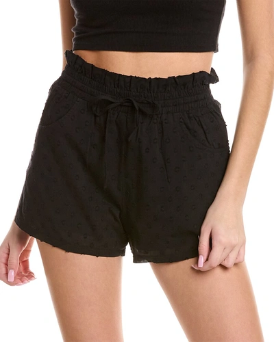 Shop We Are Kindred Giovanna Paperbag Short In Black