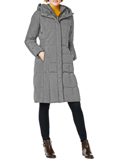 Shop Cole Haan Womens Winter Down Parka Coat In Grey