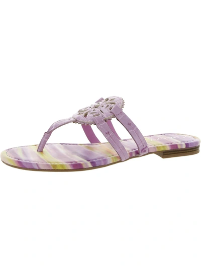 Shop Circus By Sam Edelman Canyon Womens Thong Flat Sandals In Multi