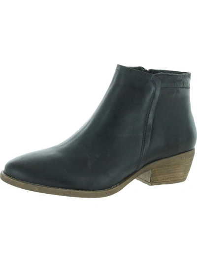 Shop Eric Michael Hayley Womens Leather Almond Toe Ankle Boots In Green