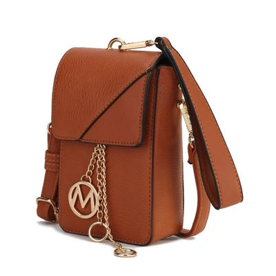 Shop Mkf Collection By Mia K Hannah Crossbody & Wristlet Handbag In Brown