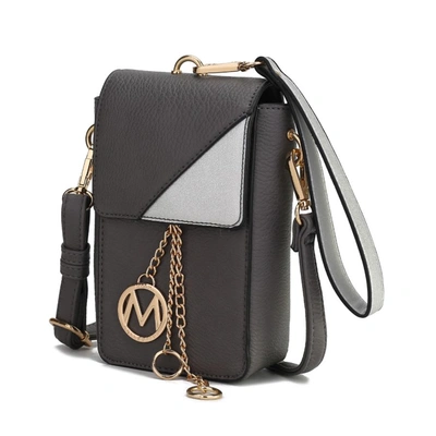 Mkf Collection By Mia K Hannah Crossbody & Wristlet Handbag In Black