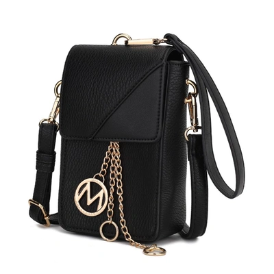 Mkf Collection By Mia K Hannah Crossbody & Wristlet Handbag In Black