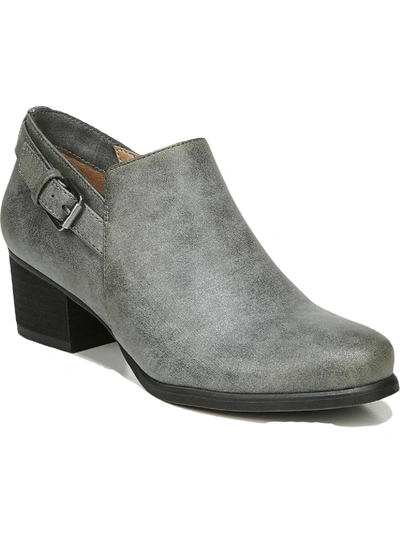 Shop Soul Naturalizer Campus Womens Faux Leather Booties In Grey