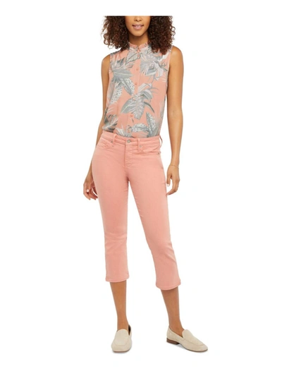 Shop Nydj Chloe Womens Stretch Skinny Capri Jeans In Multi