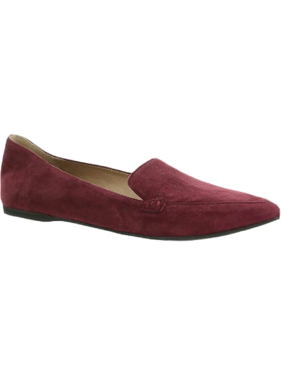 Shop Array Piper Womens Leather Dressy Loafers In Red