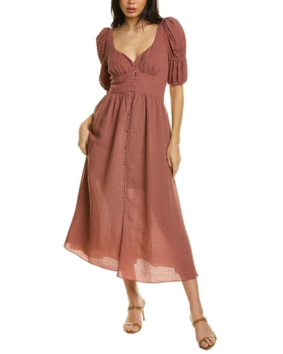 Shop Ted Baker Angeia Maxi Dress In Pink