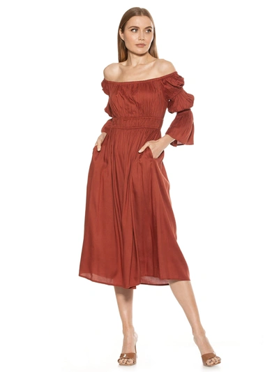 Alexia Admor Rey Midi Dress In Multi