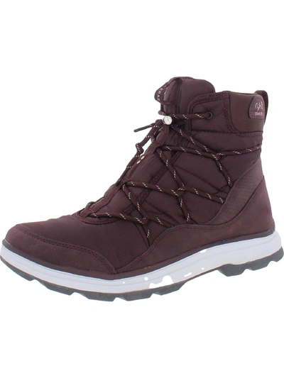 Ryka Brae Womens Cold Weather Lace Up Ankle Boots In Multi
