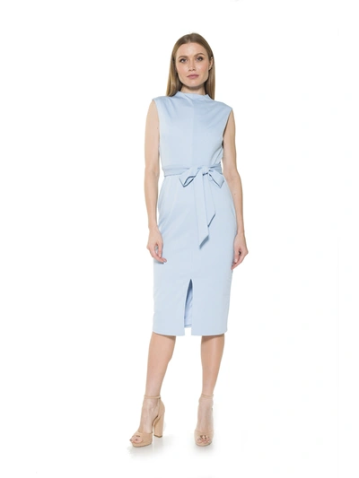 Shop Alexia Admor Fara Dress In Blue