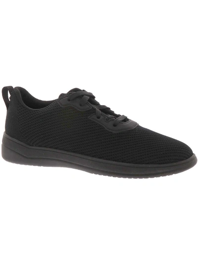 Shop Array Nadia Womens Knit Lifestyle Athletic And Training Shoes In Black
