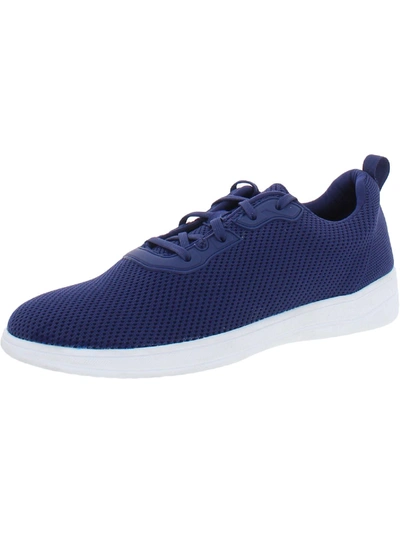 Shop Array Nadia Womens Knit Lifestyle Athletic And Training Shoes In Blue