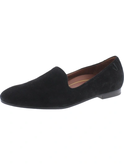 Shop Vionic Willa Womens Arch Support Flats Smoking Loafers In Black