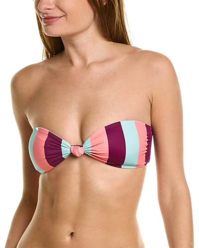 Shop Tanya Taylor Poppy Bandeau Top In Multi