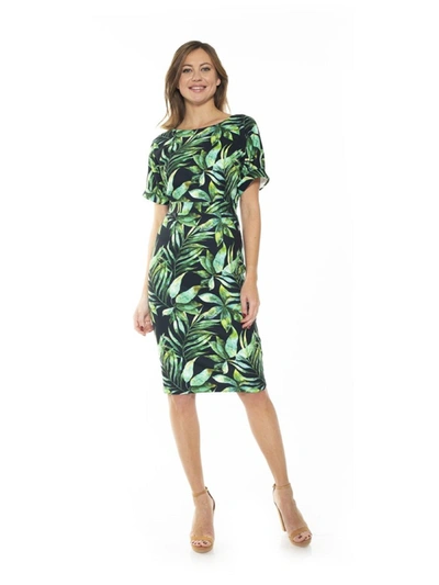 Shop Alexia Admor Jacqueline Midi Dress In Green