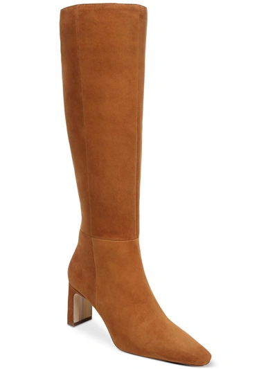 Shop Sam Edelman Sylvia Womens Zipper Tall Knee-high Boots In Multi