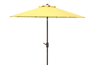 Safavieh Uv Resistant Ortega 9 Ft Auto Tilt Crank Umbrella