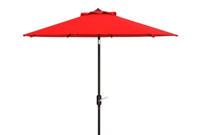 Safavieh Uv Resistant Ortega 9 Ft Auto Tilt Crank Umbrella