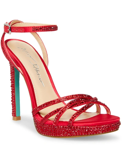 Betsey johnson red heels hotsell