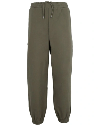 Shop Mcq By Alexander Mcqueen Small Metal Logo Sweatpant In Green