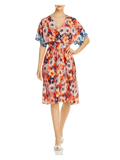 Shop Jade Womens Floral Calf Midi Dress In Multi