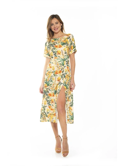 Alexia Admor Lana Midi Dress In Multi