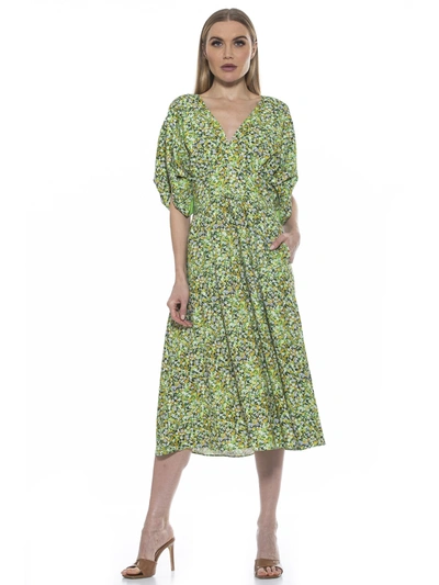 Alexia Admor August Midi Dress In Multi