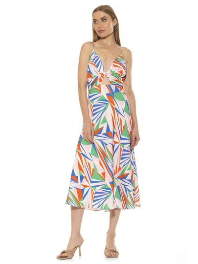 Shop Alexia Admor Camila Midi Dress In Multi