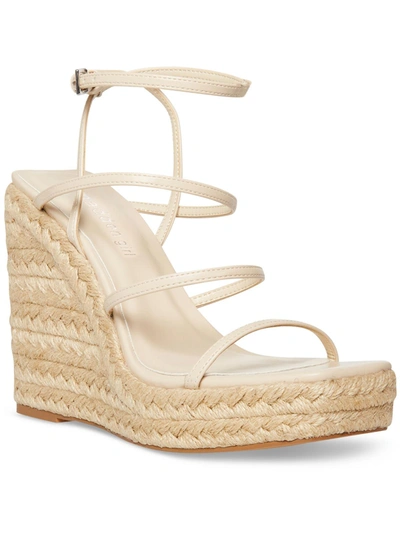 Shop Madden Girl Hillarie Womens Wedge Strappy Espadrilles In Multi