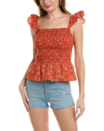 Shop Madewell Isla Top In Red