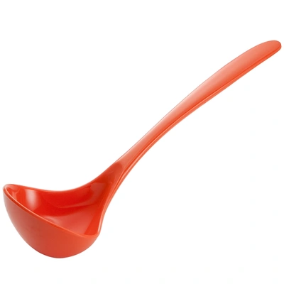 Shop Gourmac 11.25-inch Melamine Soup Ladle In Orange