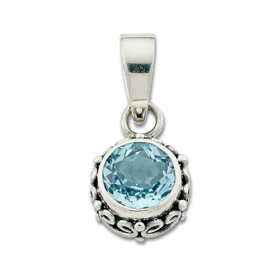 Shop Samuel B Jewelry Sterling Silver Round Amethyst Pendant