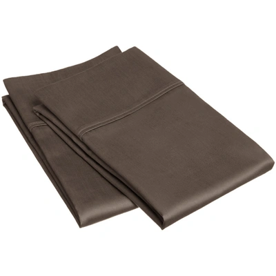 Superior Solid 400-thread Count Egyptian Cotton Elegant Solid Pillowcase Set
