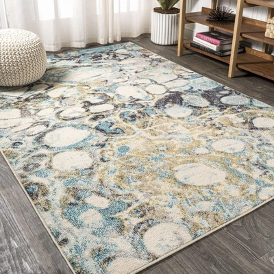 Jonathan Y Pebble Marbled Abstract Area Rug