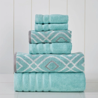 Shop Modern Threads 6-piece Yarn Dyed Towel Set Oxford