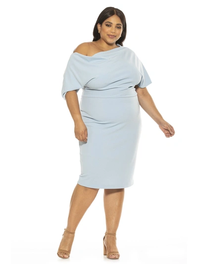 Shop Alexia Admor Olivia Dress - Plus Size In Multi