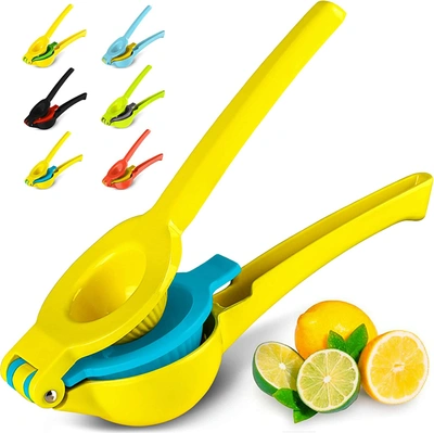 Shop Zulay Kitchen Premium Quality Manual Citrus Juice Squeezer In Multi