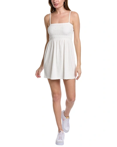 Shop Ocean Drive Terry Cloth Dress In White