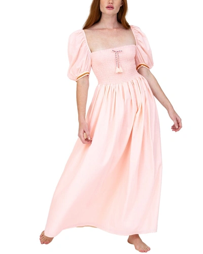 Shop Pitusa Taylor Maxi Dress In Pink