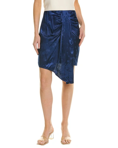 Shop Sabina Musayev Orca Mini Skirt In Blue